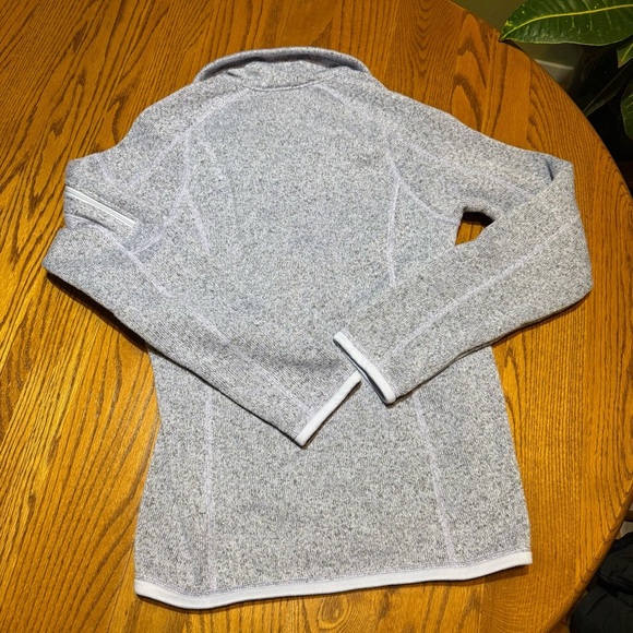 Patagonia Quarter Zip Sweater Purple Size XS - Picture 4 of 5